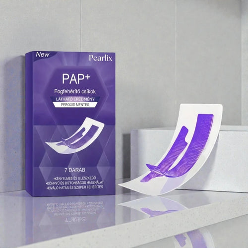 PAP+ Lila fogfehérítő csíkok