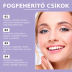 PAP+ Lila fogfehérítő csíkok